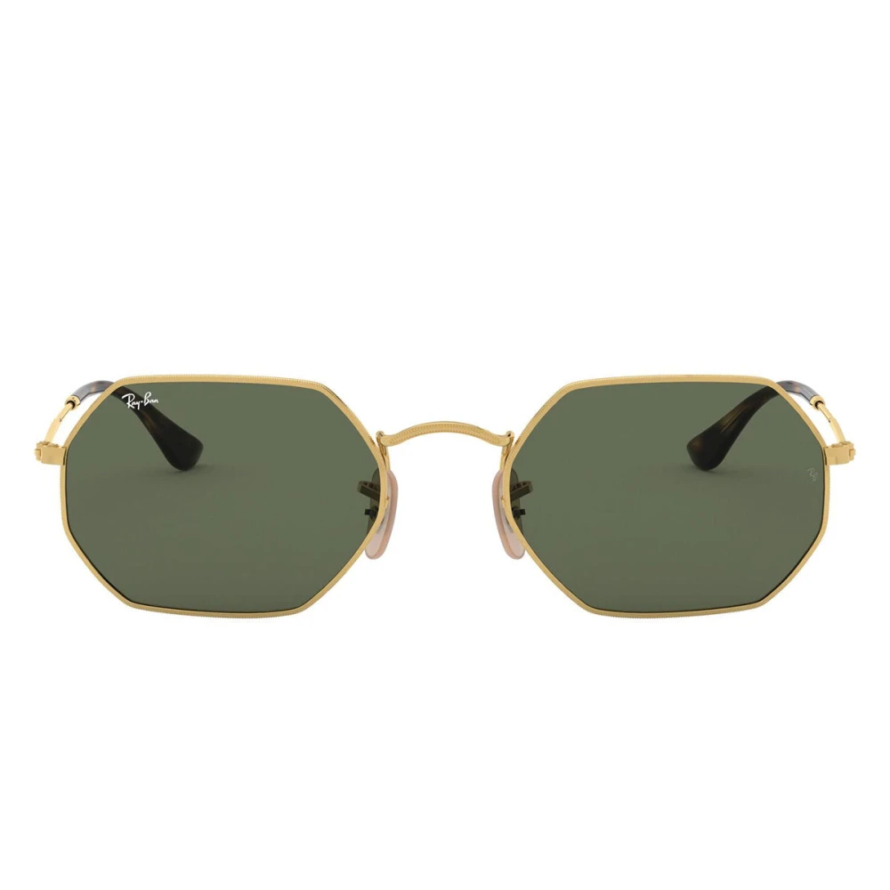 Ray-Ban Yellow Sunglasses, Unisex, 53 Mm, Octagonal Sunglasses
