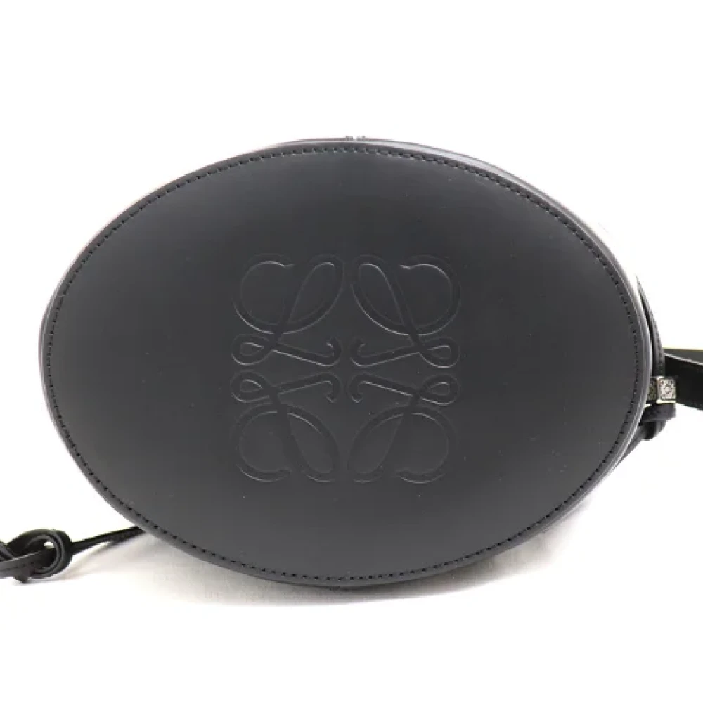 Loewe Pre-owned Canvas shoulder-bags Black Dames