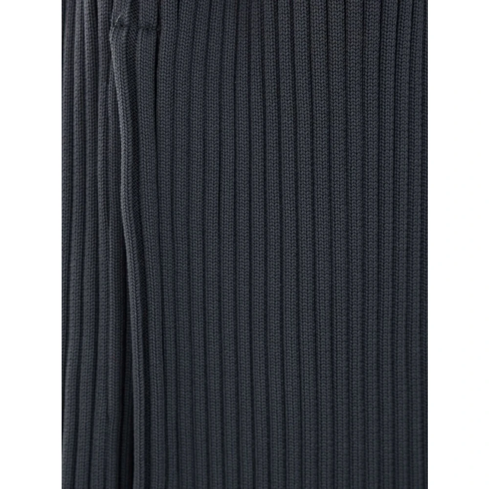 Cfcl Tapered-Fit Geribbelde Gebreide Broek Gray Heren