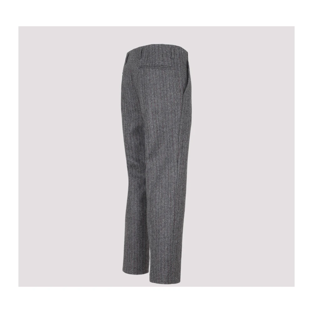 Dries Van Noten Suit Trousers Gray Heren