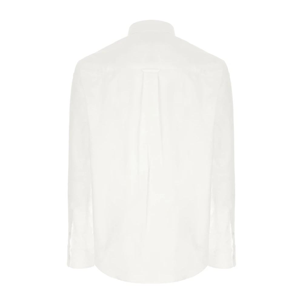 Maison Kitsuné Stijlvolle Overhemden Collectie White Heren