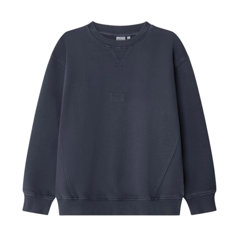 Pepe Jeans Men's Blue Thyago Crew Sweatshirt