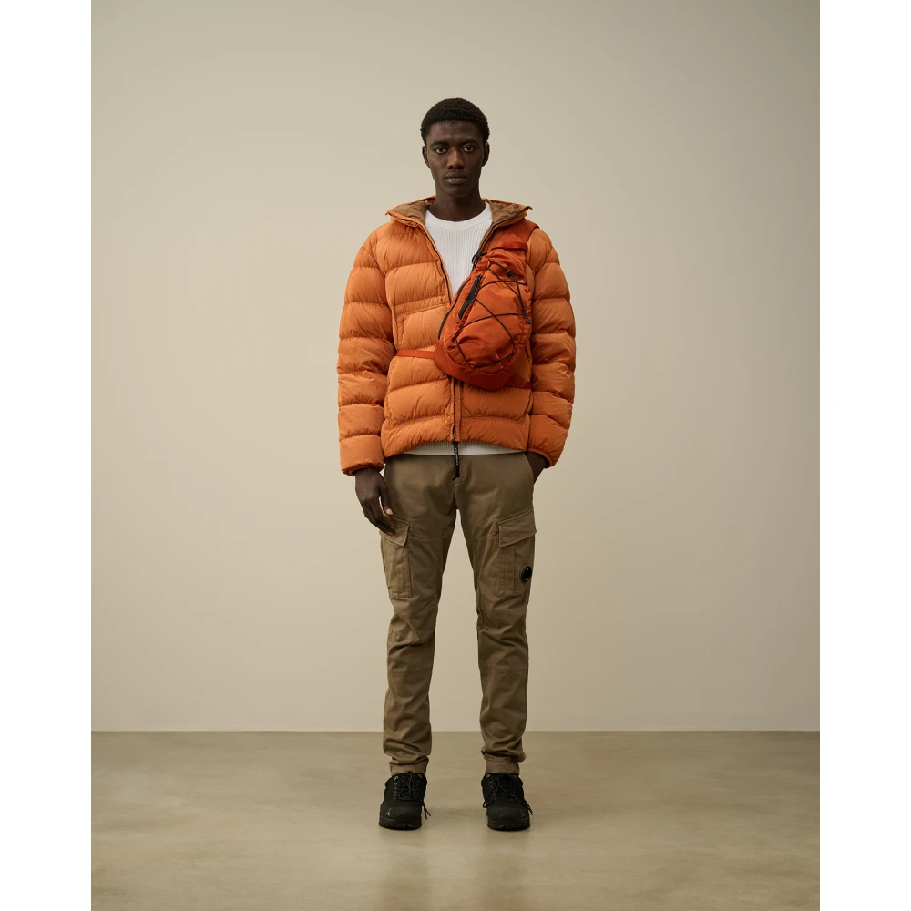 C.P. Company Oranje Donsjas Goggle Stijl Orange Heren