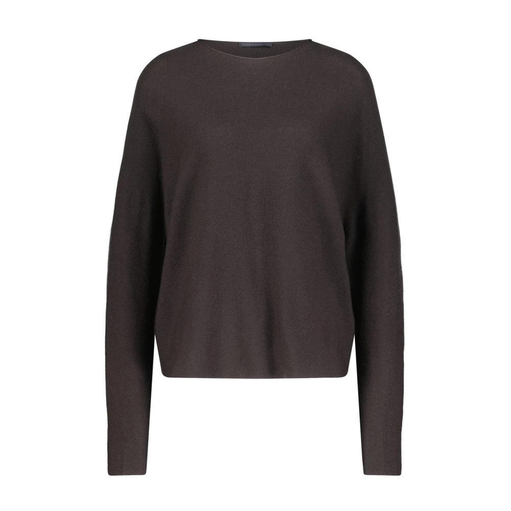 Drykorn Casual Gebreide Trui Melise Brown Heren