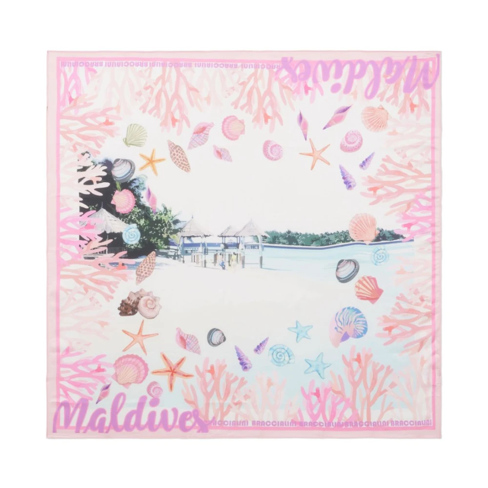 Braccialini Stijlvolle Foulard Sjaal Multicolor Dames
