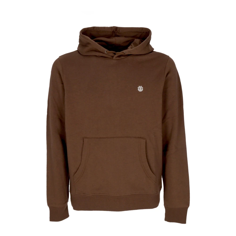 Element Brown Hoodies, Male, 2XL, Classic Chestnut Hoodie With Kangaroo Pocket