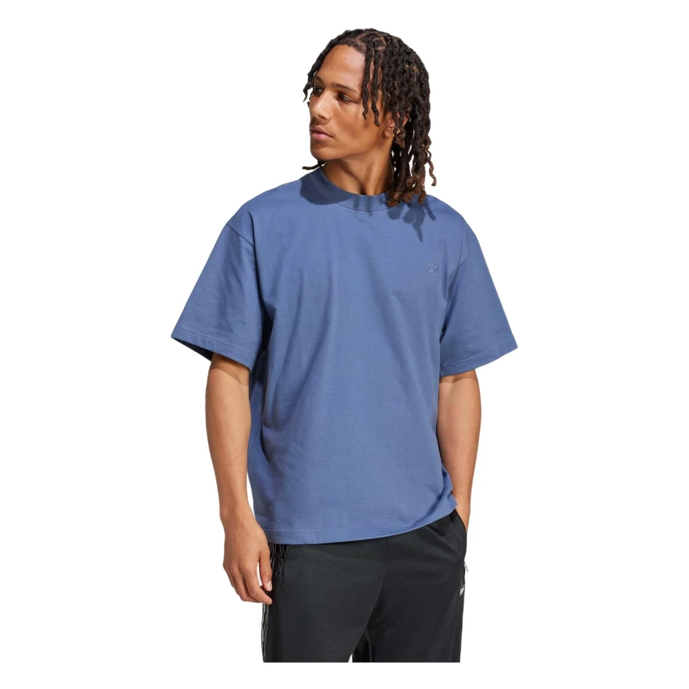 Adidas Premium Essentials T-shirt Blue Heren