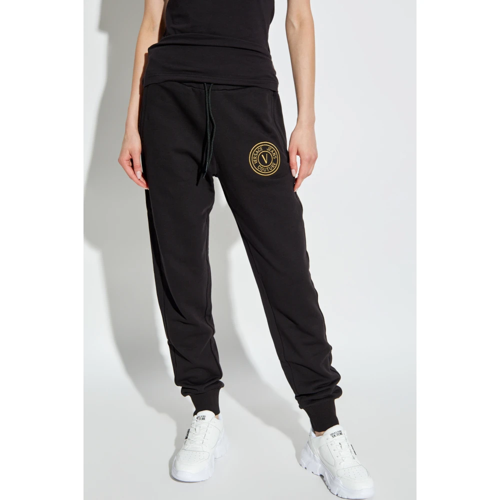 Versace Jeans Couture Sweatpants Black Dames