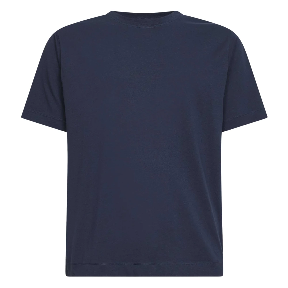 Dries Van Noten Men's Blue Jersey T-Shirt