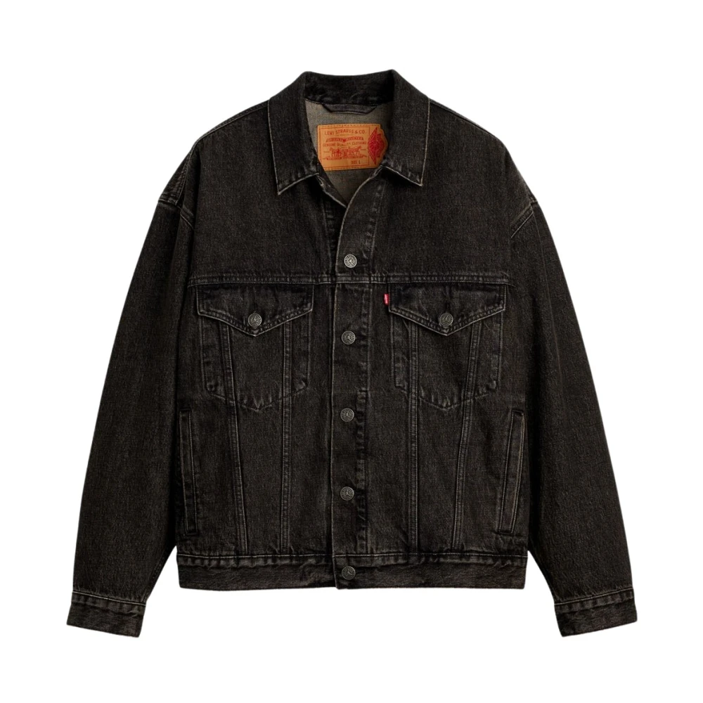 Levi's Men's Black Denim Jackets, Xs, Type Iii Trucker Jacket