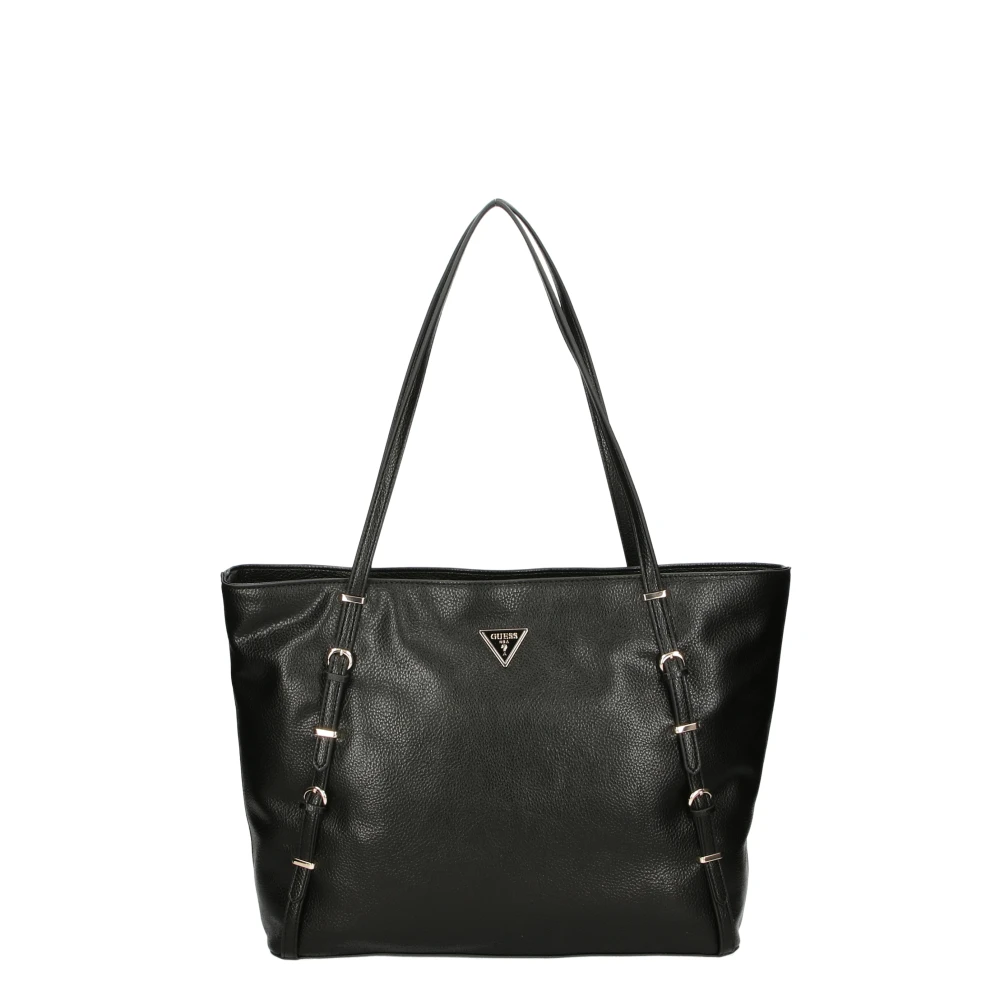 Guess Svart Levia Tote Handväska Black, Dam