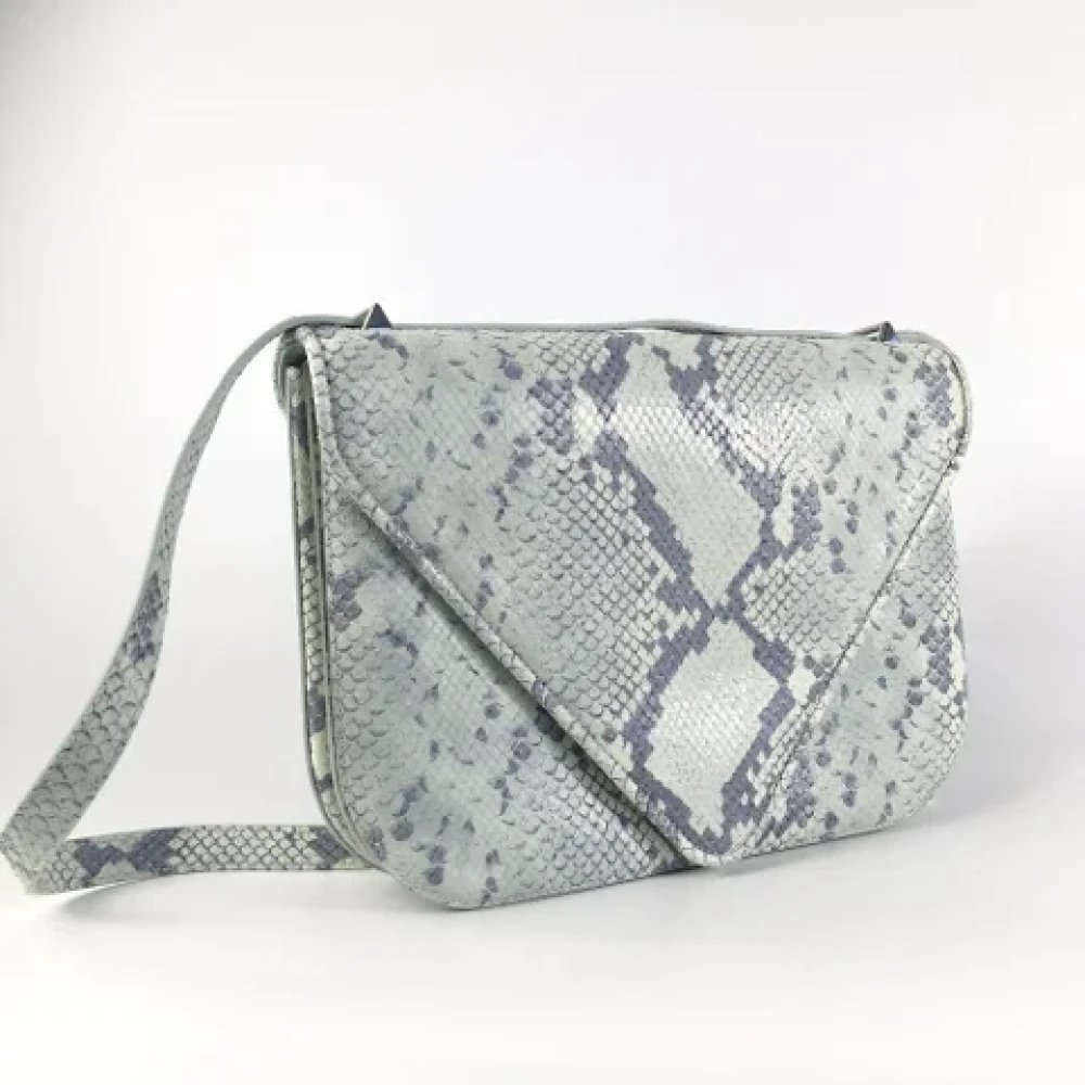 Bottega Veneta Vintage Pre-owned Leather shoulder-bags Green Dames