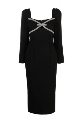 black-crystal-embellished-dress