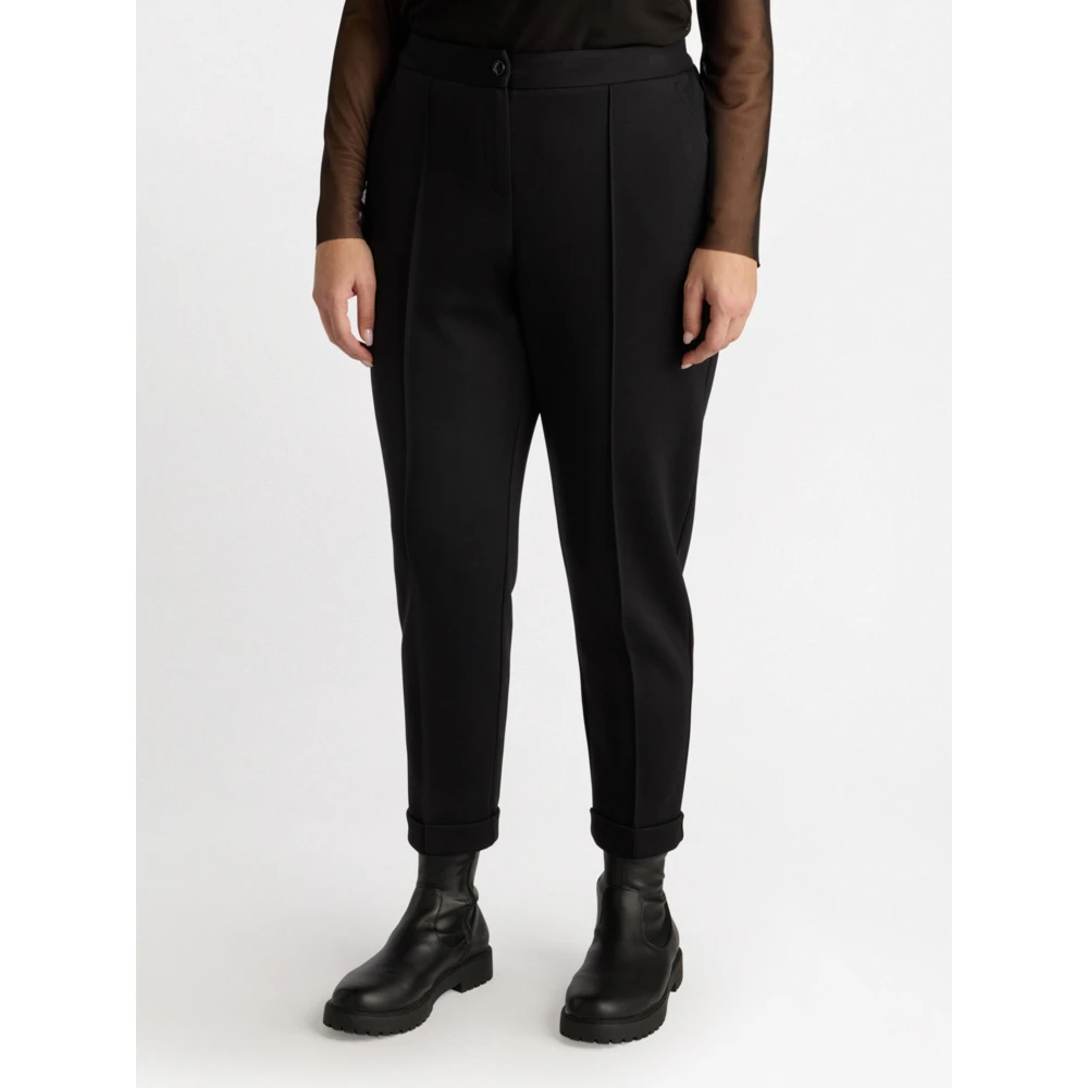 Fiorella Rubino Broek New York gemaakt van zweetstof Black Dames