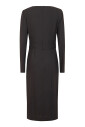 robe-noire-en-crepe-avec-taille-plissee