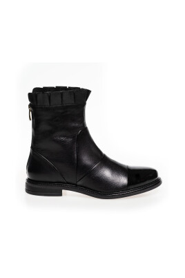 mjuka-laderankelboots-med-volangkant-och-dragkedja