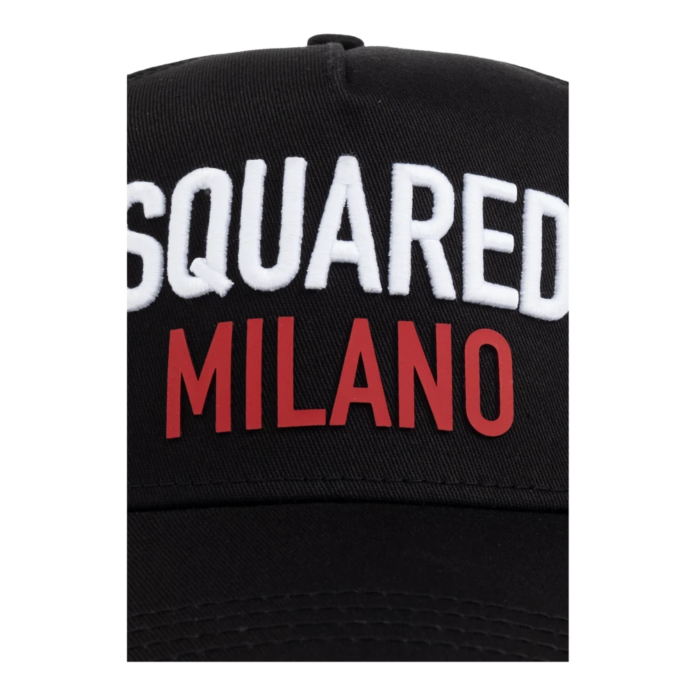 Dsquared2 Baseballpet Black Heren