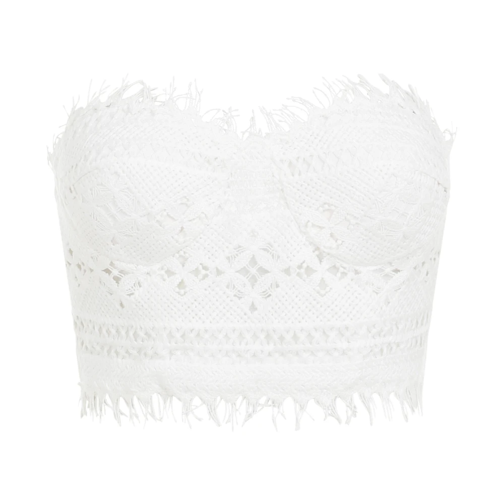 Tops > Sleeveless Tops - - Ermanno Scervino - Modalova