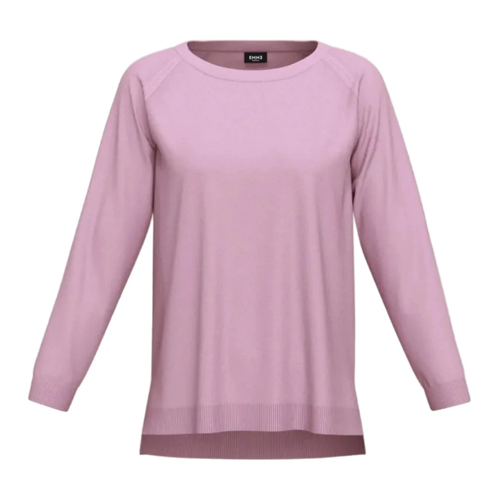Emme DI Marella Stijlvolle Gebreide Top Pink Dames