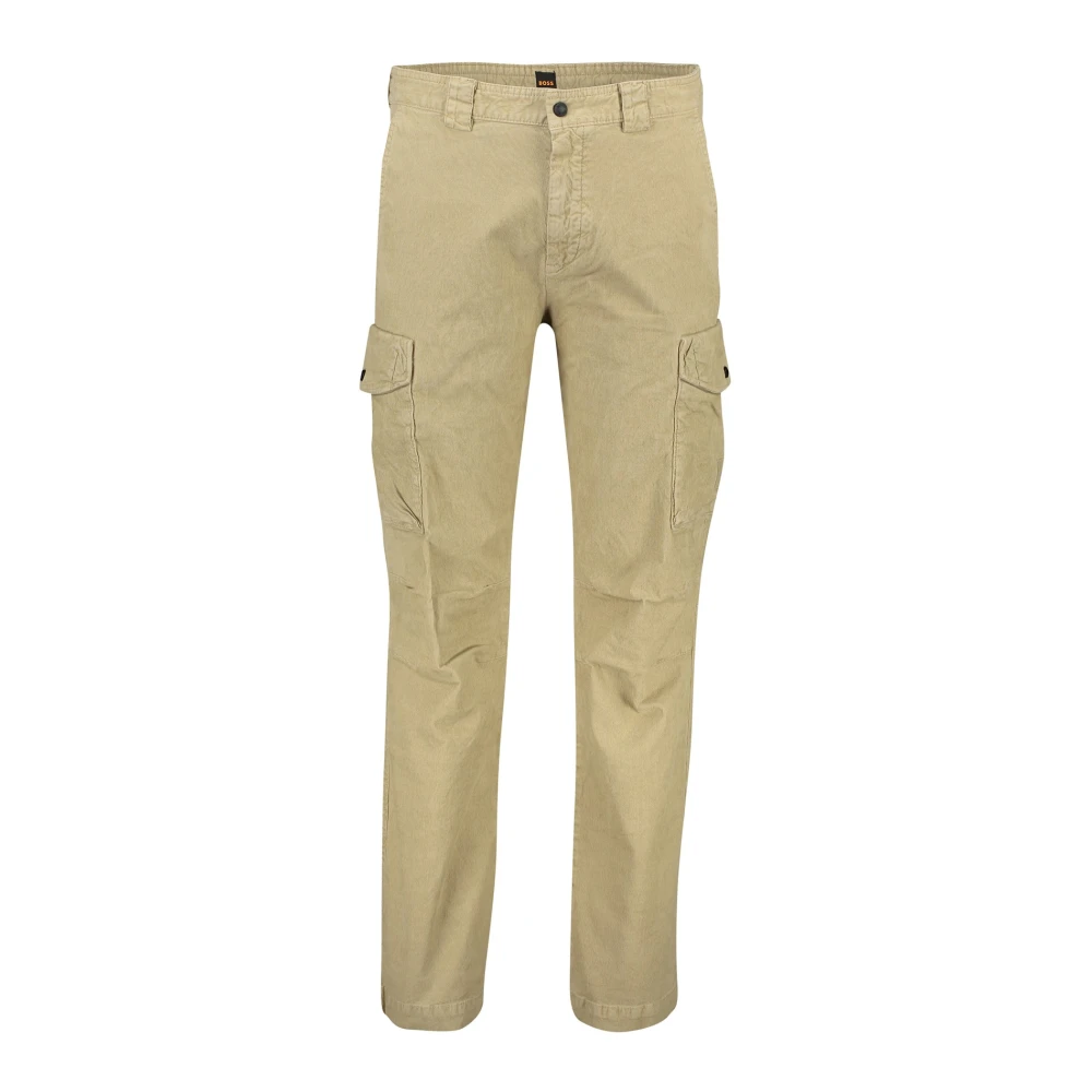 Hugo Boss Beige Cargo Broek Beige Heren
