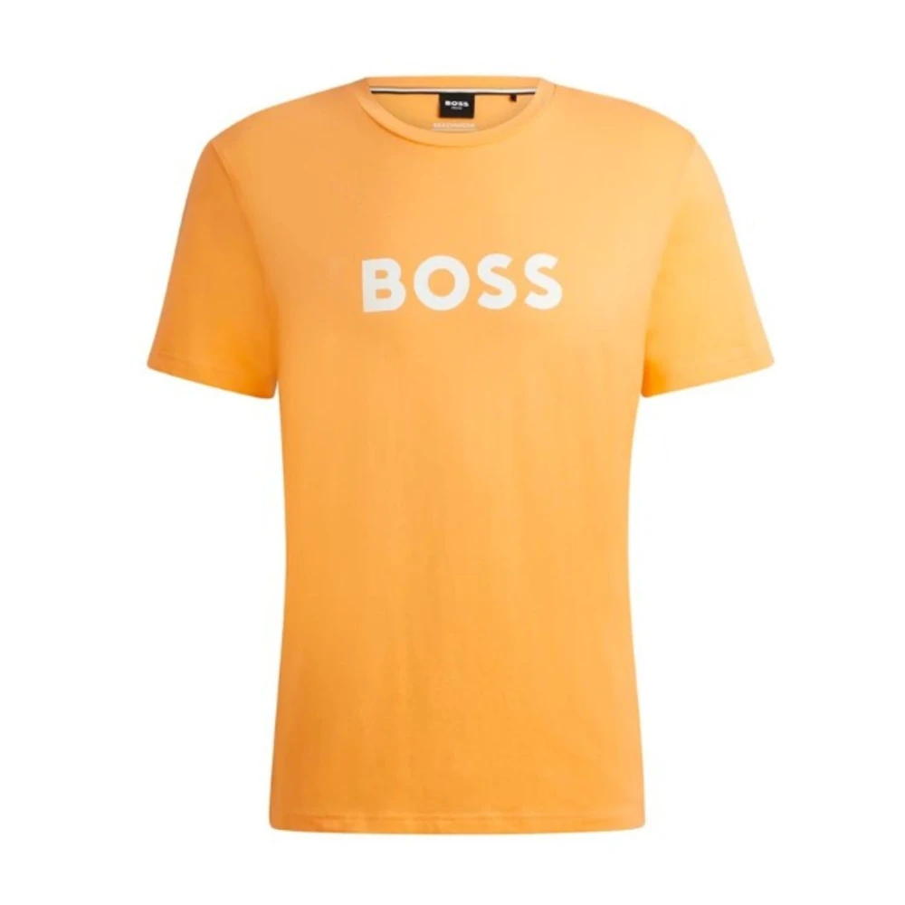 Hugo - Tops > T-Shirts - Orange - Hugo - Modalova