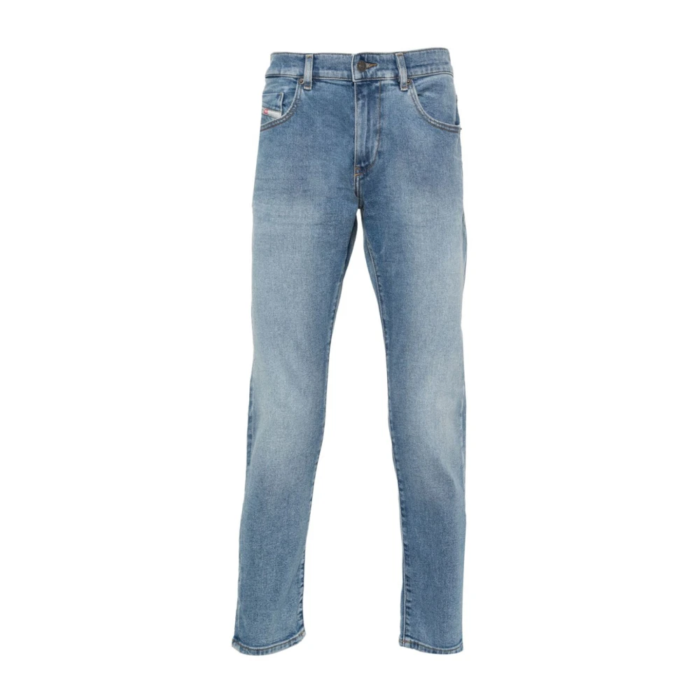 Diesel Slim Denim Jeans voor Mannen Blue Heren