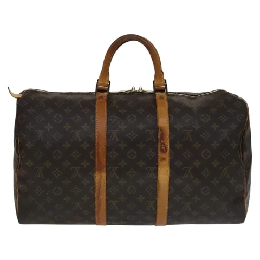 Louis Vuitton Vintage Pre-owned Canvas travel-bags Brown Dames