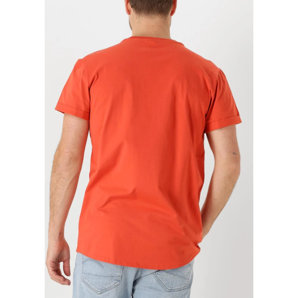 G-Star Heren Polo & T-shirts Lash R T S Orange Heren