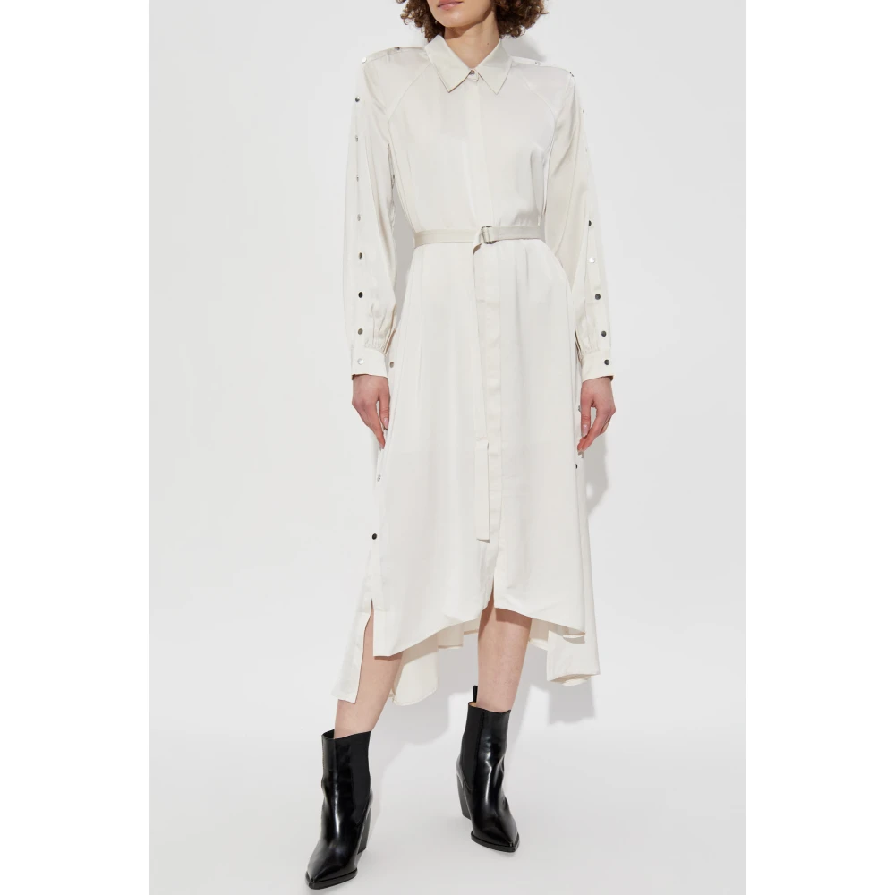 AllSaints Jurk Lexi White Dames
