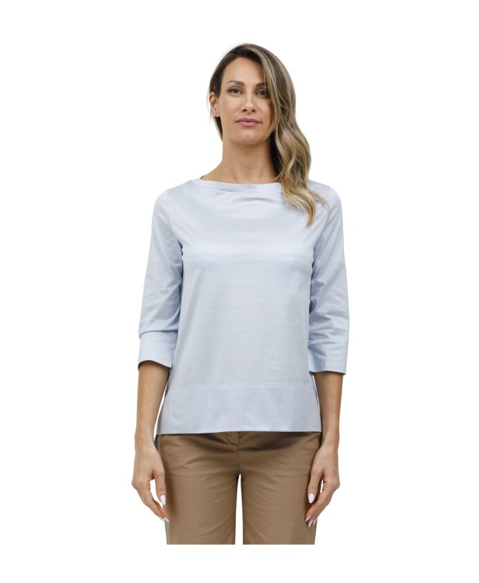 boatneck-t-shirt-with-three-quarter-sleeves
