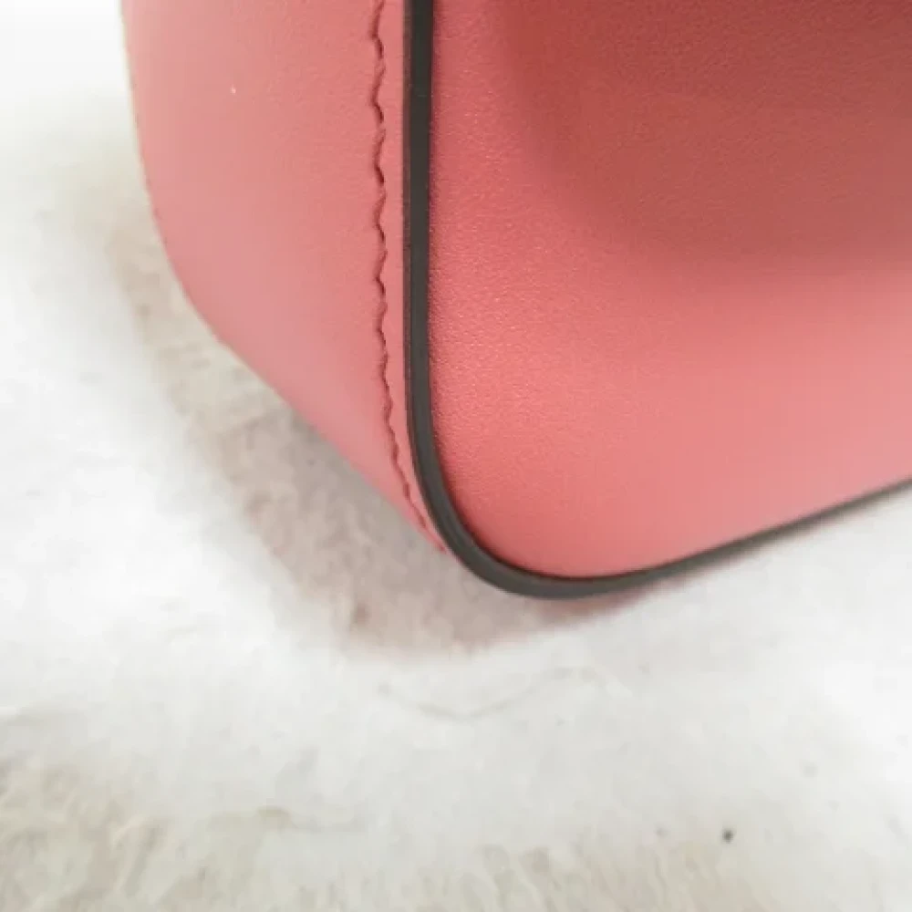 Gucci Vintage Pre-owned Leather crossbody-bags Pink Dames
