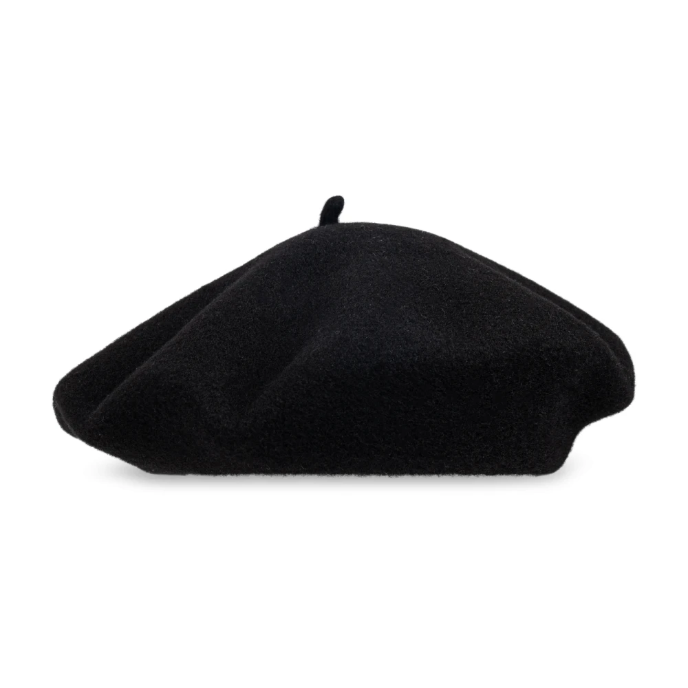 Maison Margiela Wollen baret Black Dames