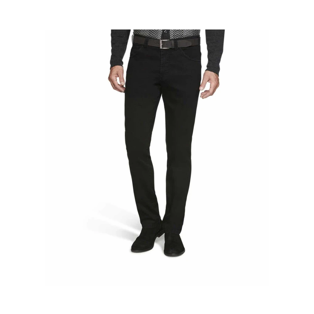 Meyer Klassieke Zwarte Chinos Black Heren