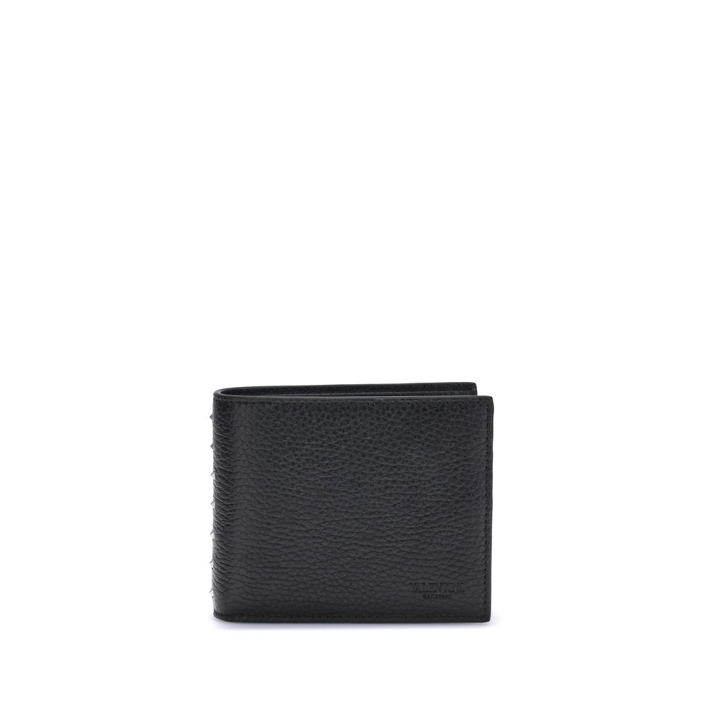 Valentino Garavani Rockstud Bifold Wallet - Male - Wallets & Cardholders - Black - One Size - Accessories