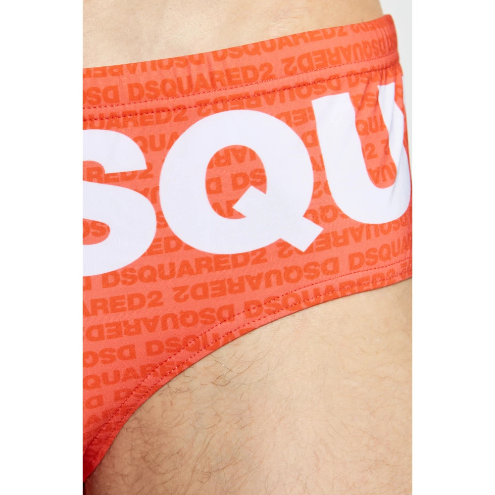 Dsquared2 Zwembroek Orange Heren