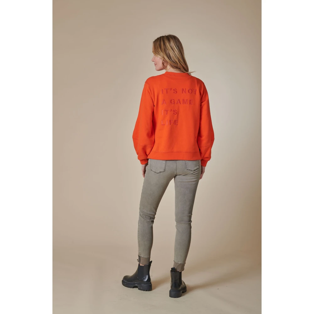Zhrill Pullover Rood Red Dames