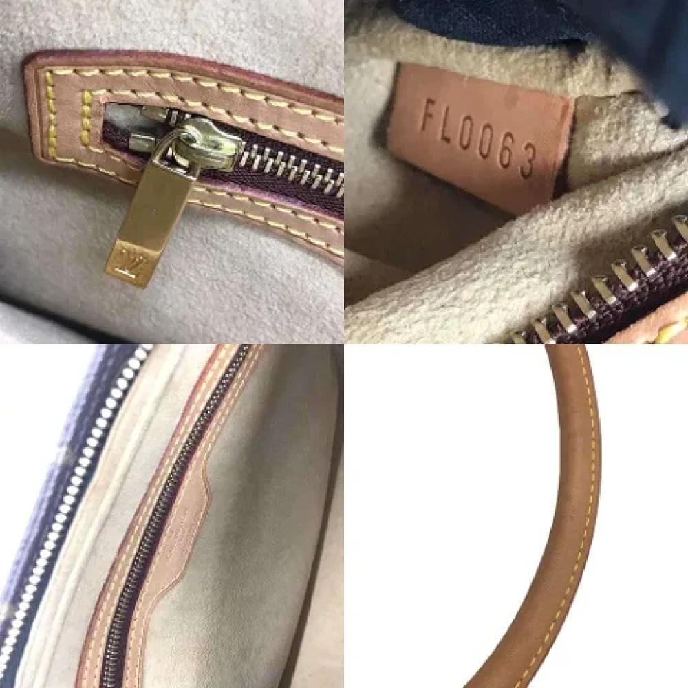 Louis Vuitton Vintage Pre-owned Canvas handbags Brown Dames