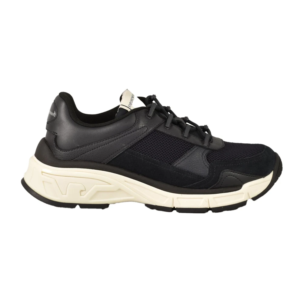 Emporio Armani Sneaker Heren Schoenen Zwart