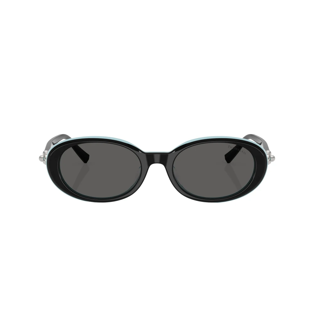 Tiffany Women's Black Stylish Sunglasses With Colorful Lenses - Sunglasses - 54 Mm - Accessories