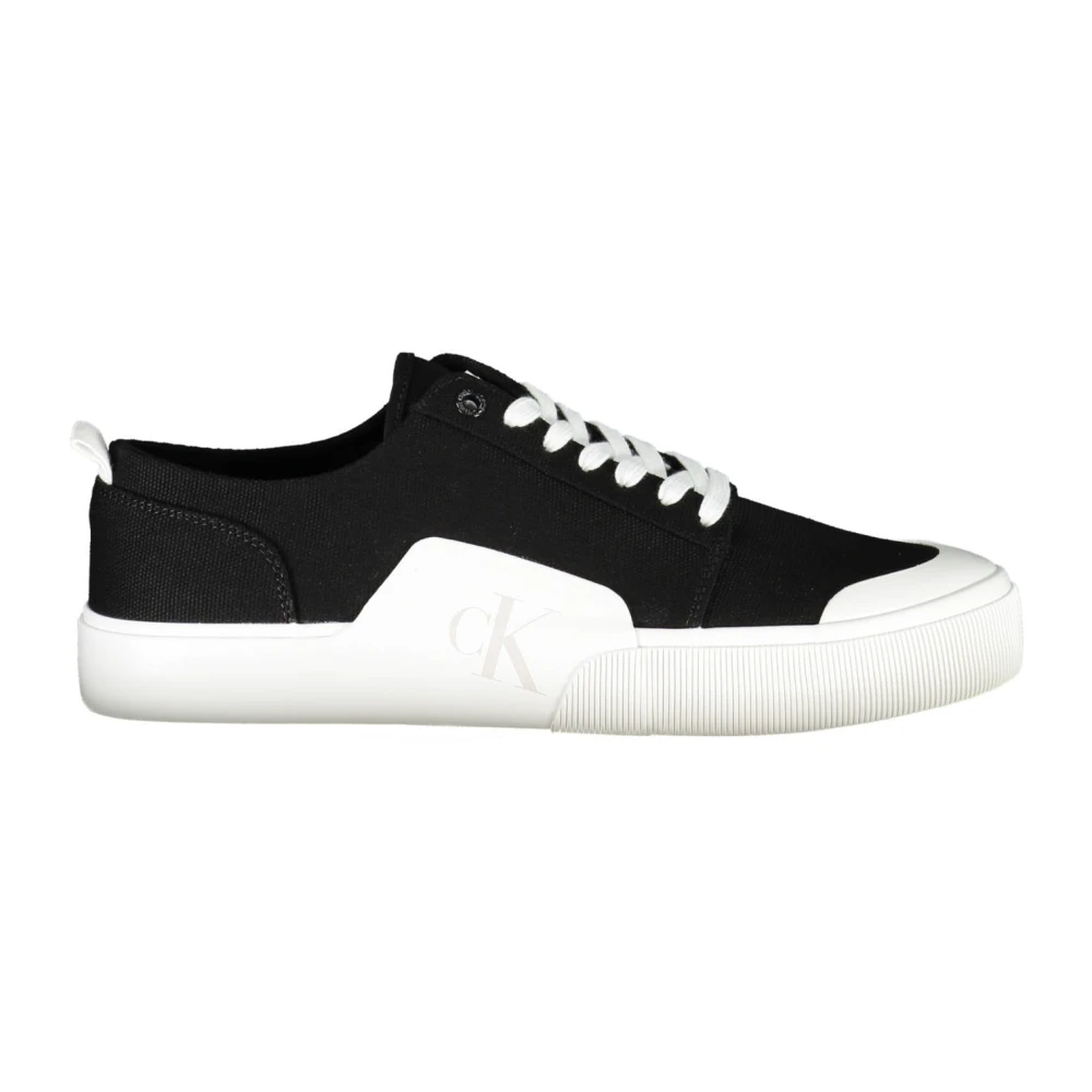 Calvin Klein Men's Black Sneakers,, Shoes Size 7 Uk