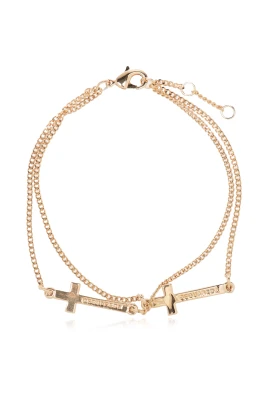 Double-wrap Bracelet on Chain