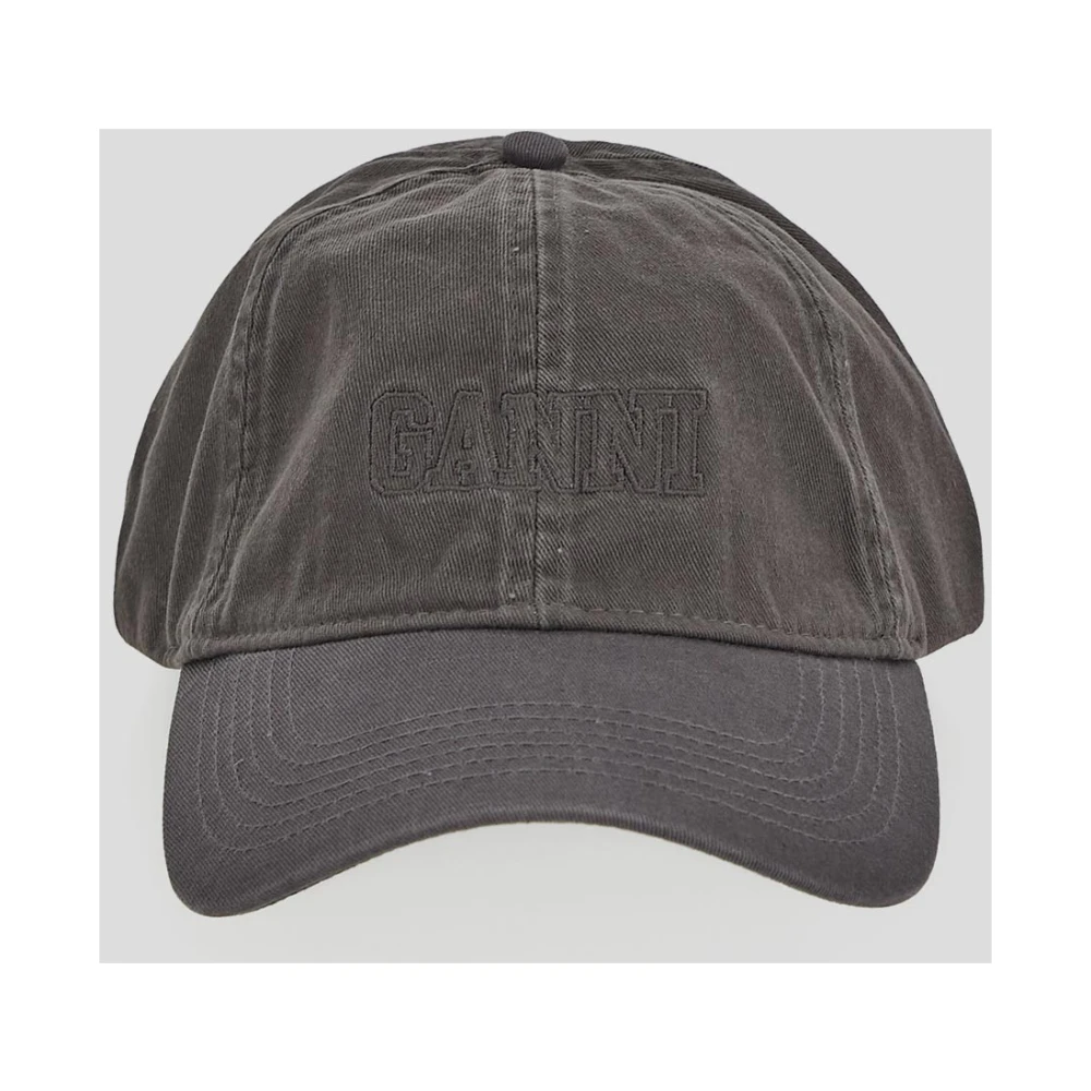 Ganni Stijlvolle Dames Hoed Accessoires Brown Dames