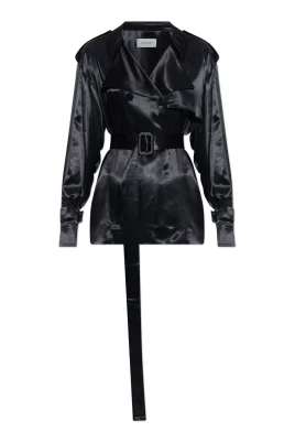 Short Satin Coat