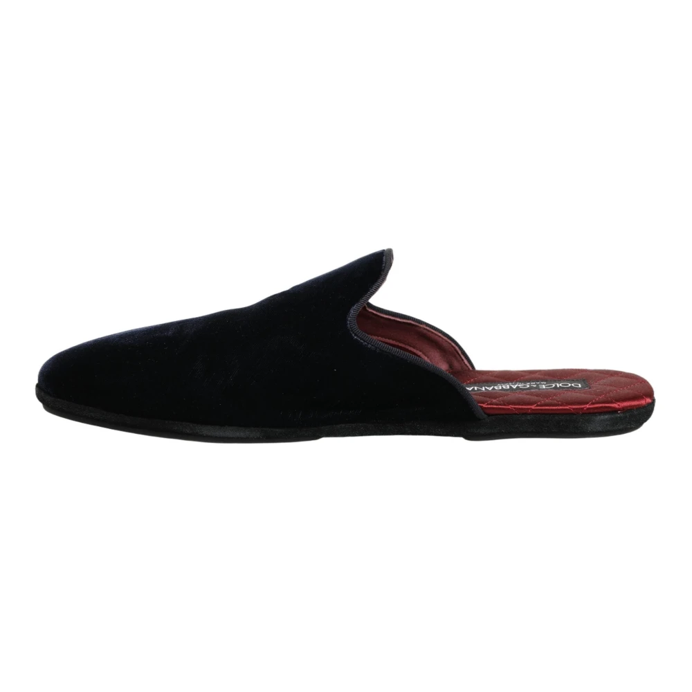 Dolce & Gabbana Men's Blue Slides - Slippers - 10 Uk - Shoes