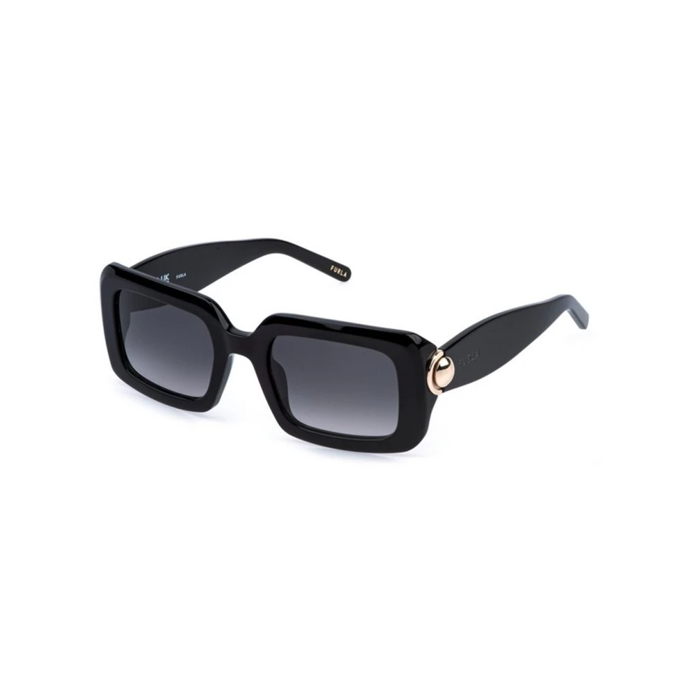 Furla Women's Black Sunglasses, 52 Mm, Sfu980 Sunglasses