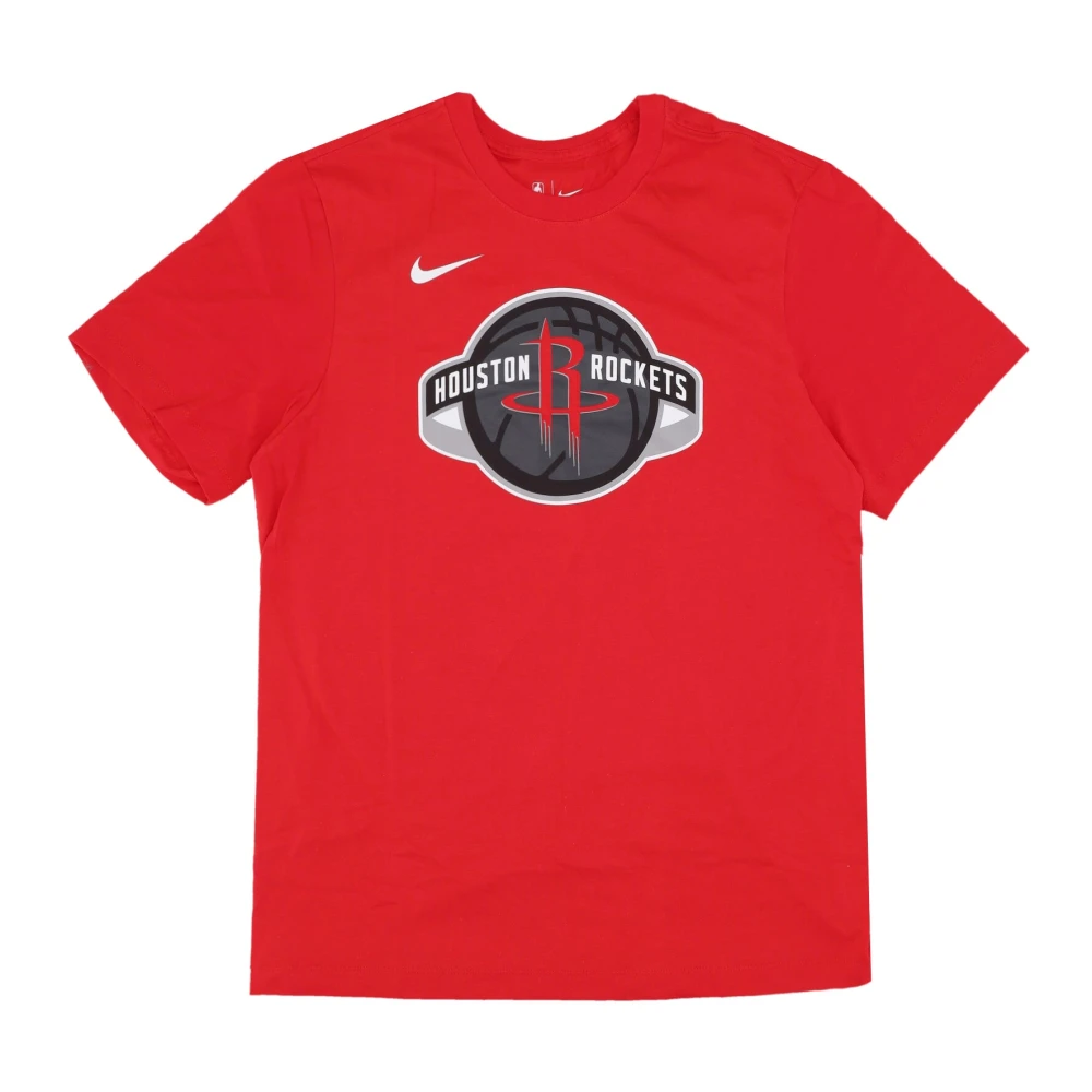 Nike Houston Rockets Logo Tee Rood Red Heren