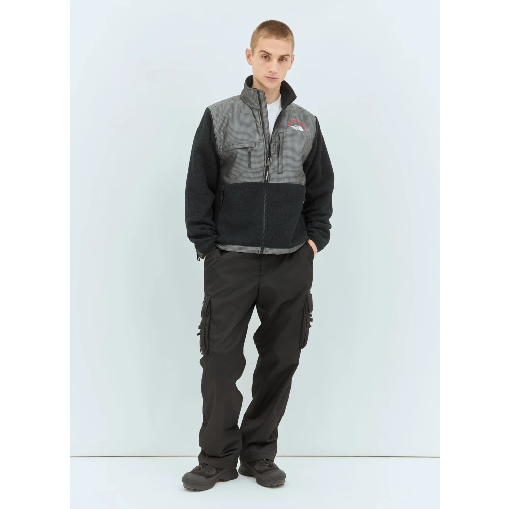The North Face Retro Denali Jack met Ruit- en Fleecepanelen Black Heren