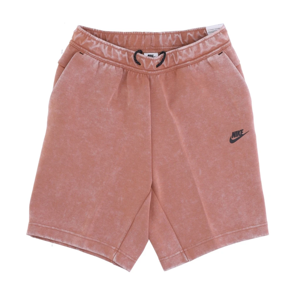 Nike Tech Fleece Wash Short Pak Pink Heren