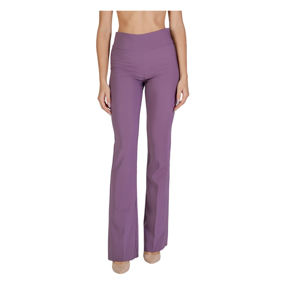 Trousers > Wide Trousers - - Sandro Ferrone - Modalova