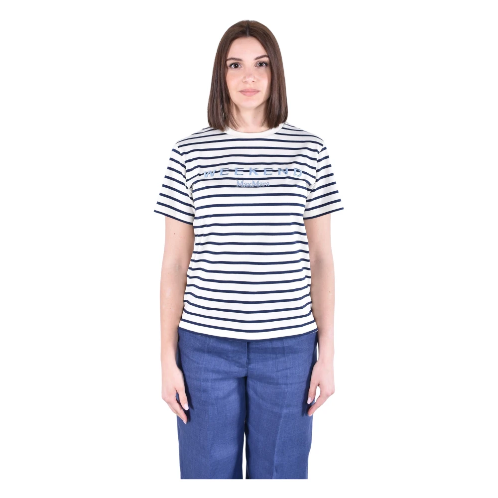 Weekend Max Mara Femme Multicolor Tops, E, Taille: 38 Fr T-Shirt Basic